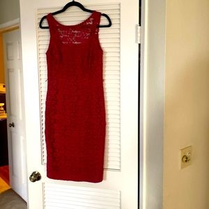 White House Black Market lace dress size 4